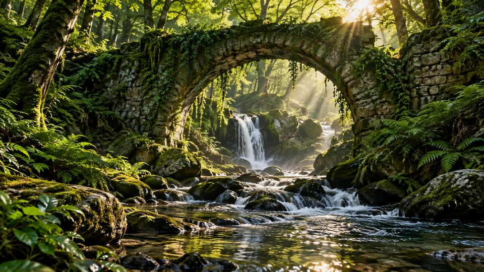 Forest · Water and light