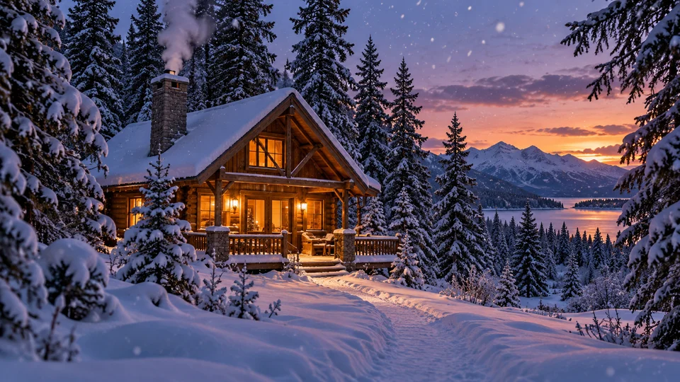 Weather · A quiet snowfall